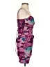 Katia Rae Graphic Purple Cocktail Dress Size S - photo 4