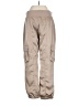 Peace of Cloth 100% Polyester Tan Cargo Pants Size S - photo 2