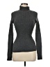 Aqua 100% Cashmere Gray Cashmere Pullover Sweater Size M - photo 1