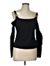 Unbranded Black Long Sleeve Top Size L - photo 1