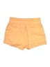 Athleta 100% Linen Solid Orange Shorts Size 6 - photo 2