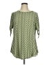 Assorted Brands Green 3/4 Sleeve Blouse Size 1X - photo 1