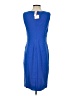 Talbots Solid Blue Cocktail Dress Size 4 - photo 2