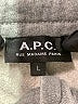 A.P.C. 100% Cotton Gray Casual Pants Size L - photo 7