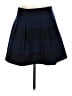 Madewell Stripes Blue Wool Skirt Size 4 - photo 1