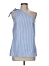 Theory Blue Sleeveless Blouse Size M - photo 1