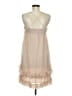 H&M 100% Polyester Tan Casual Dress Size 8 - photo 2