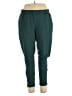 Universal Standard Solid Green Track Pants Size 18 (M) - photo 1