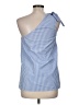 Theory Blue Sleeveless Blouse Size M - photo 2