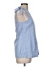 Theory Blue Sleeveless Blouse Size M - photo 4