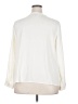 Talbots 100% Polyester Ivory Long Sleeve Blouse Size 20 - photo 2