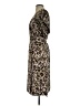 J.Crew 100% Polyester Animal Print Leopard Print Multi Color Brown Cocktail Dress Size S - photo 5