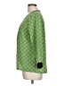 Wish 100% Polyester Green 3/4 Sleeve Blouse Size L - photo 5