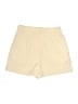 Shein 100% Polyester Solid Ivory Khaki Shorts Size 2 - photo 2