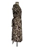 J.Crew 100% Polyester Animal Print Leopard Print Multi Color Brown Cocktail Dress Size S - photo 4