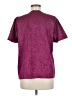 MICHAEL Michael Kors 100% Polyester Burgundy Short Sleeve Blouse Size M - photo 2