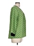 Wish 100% Polyester Green 3/4 Sleeve Blouse Size L - photo 4