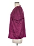 MICHAEL Michael Kors 100% Polyester Burgundy Short Sleeve Blouse Size M - photo 5
