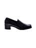 Bass 100% Leather Black Heels Size 8 - photo 1