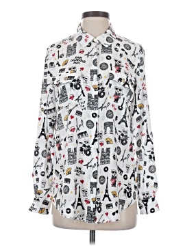 Karl Lagerfeld Paris Long Sleeve Blouse