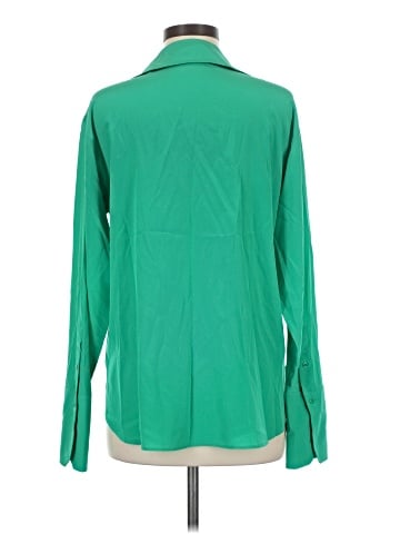 A.L.C. Long Sleeve Silk Top (view 2)