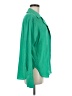 A.L.C. Green Long Sleeve Silk Top Size 8 - photo 4