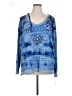 SONOMA life + style Tie-dye Blue Pullover Sweater Size 1X - photo 1