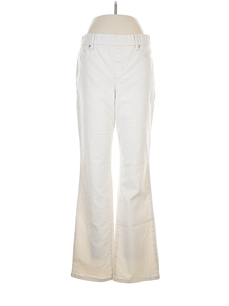 Pre-owned Kim Rogers Jeans In Ivory