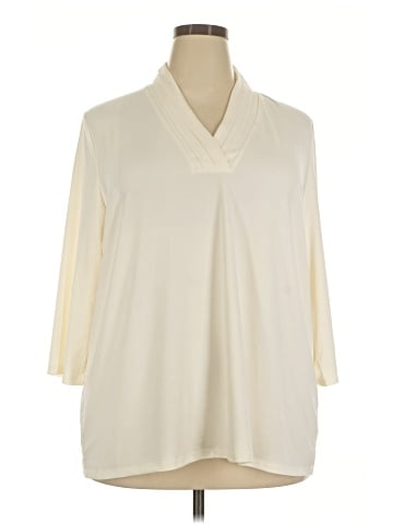 Cj Banks 3/4 Sleeve Blouse (view 1)