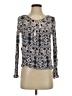 Cape Juby Blue Long Sleeve Blouse Size S - photo 1