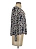 Cape Juby Blue Long Sleeve Blouse Size S - photo 4