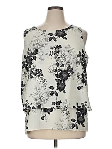 DG^2 by Diane Gilman Sleeveless Blouse (view 1)