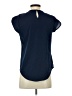 Unbranded 100% Polyester Blue Short Sleeve Blouse Size S - photo 2