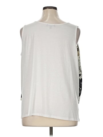 DG^2 by Diane Gilman Sleeveless Blouse (view 2)