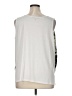 DG^2 by Diane Gilman 100% Polyester Ivory Sleeveless Blouse Size 1X (petite) - photo 2