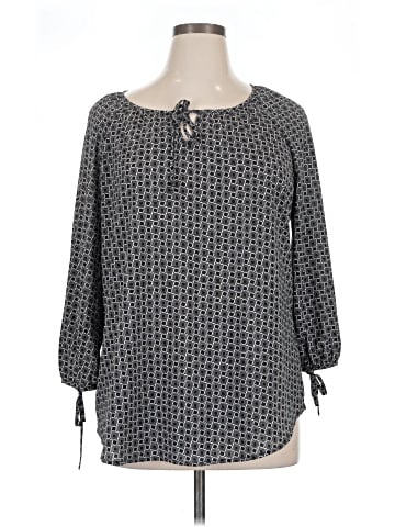 Faded Glory 3/4 Sleeve Blouse (view 1)