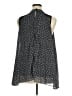 Torrid 100% Polyester Stars Gray Casual Dress Size 1X Plus (1) - photo 2