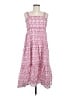 Max Studio Paisley Pink Casual Dress Size M - photo 1