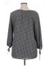 Faded Glory Gray 3/4 Sleeve Blouse Size XL - photo 2