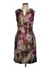 Kay Unger Print Brown Cocktail Dress Size 10 - photo 1