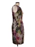 Kay Unger Print Brown Cocktail Dress Size 10 - photo 4