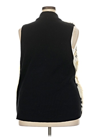 Sag Harbor Faux Fur Vest (view 2)