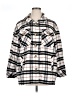 Kensie 100% Polyester White Poncho Size XL - photo 1