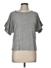 J.Crew Gray Short Sleeve Top Size M - photo 1