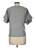 J.Crew Gray Short Sleeve Top Size M - photo 2