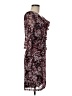 Zero Paisley Burgundy Cocktail Dress Size EU 38 / US 8 - photo 4