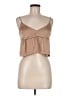 Wilfred 100% Polyester Tan Tank Top Size M - photo 1
