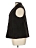 Talbots Black Faux Fur Vest Size 14 - photo 5