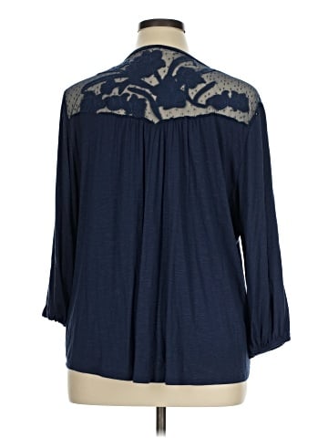 Rewind 3/4 Sleeve Blouse (view 2)