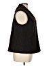 Talbots Black Faux Fur Vest Size 14 - photo 4